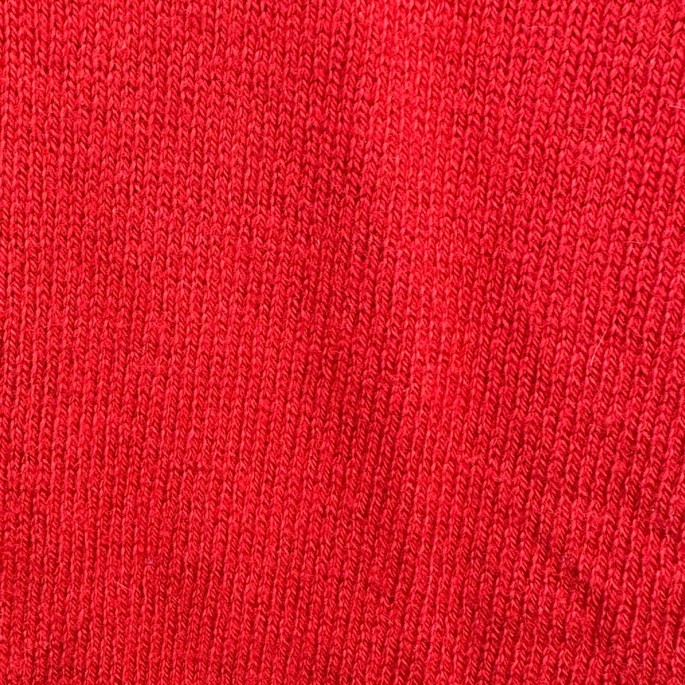 GAP Vibrant Red Crew Neck Sweater large - Picture 5 of 6